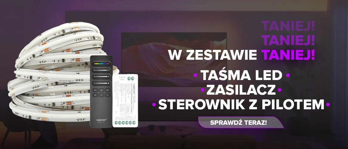 Baner promocyjny – sterowniki LED